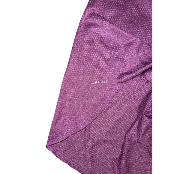 NIKE TEE Dri-Fit Tank Top‎ Womens Shirt Size Medium Purple Lightweight Athletic - Picture 5 of 8